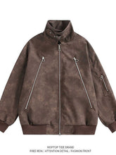 Мужская осенне-зимняя высококачественная модная брендовая американская ретро-мотоциклетная одежда пальто